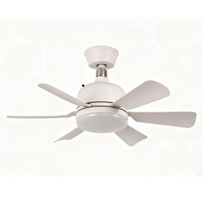 18in Modern Socket LED Ceiling Fan Light