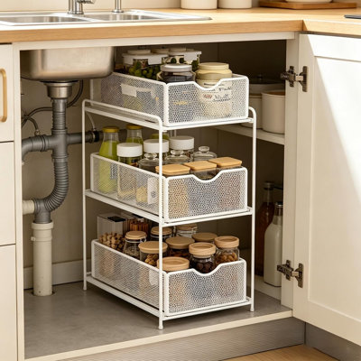 3 Drawer Storage Drawer