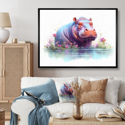 " Animated Hippo "