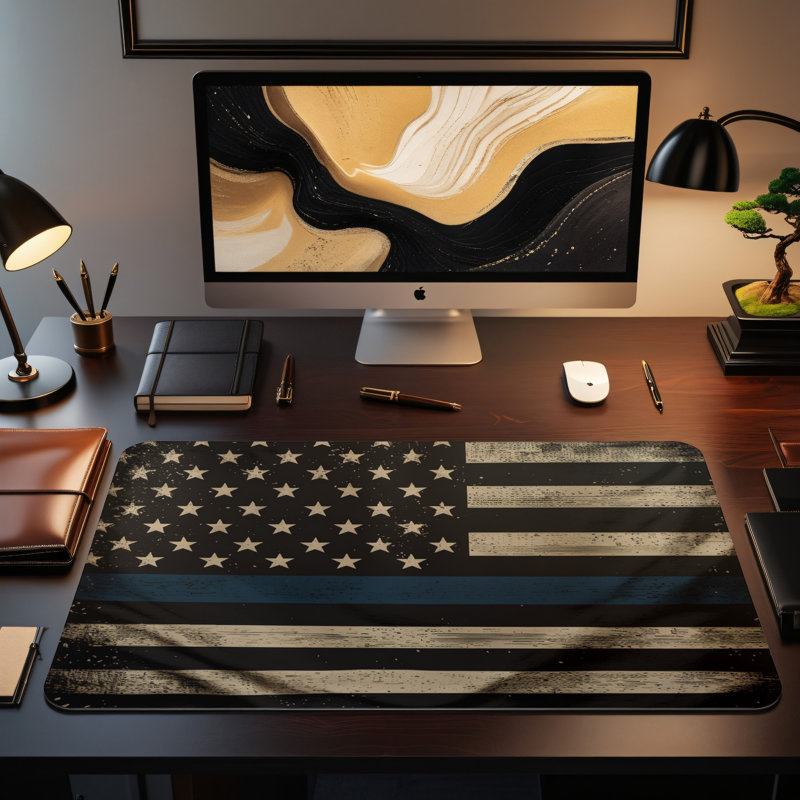 Polyester Desk Pad, 23.6x13.8