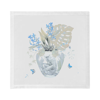 Monkey Large Jungle Cotton Sateen Dinner Napkins