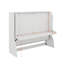 Lit escamotable double avec bureau