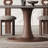 Handan Oval Solid Wood Base Dining Table-2020499493