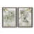Toile avec cadre gris