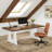 70.86-Inch Wood Executive Desk, Large Computer Office Desk With Thickened Tabletop And Wood Base For Home Office-540329062-540329056