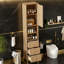 Armoire à linge autoportante pour rangement de salle de bain
