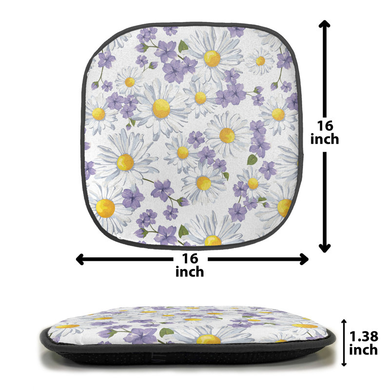 Outdoor 1.38'' Dining Chair Seat Cushion