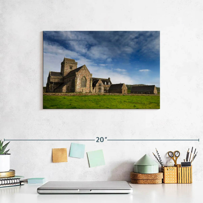 Abbaye et monastère Adella Iona, H 8 po x l 12 po