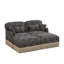 Canapé modulaire avec repose-pieds Comfy Chenille