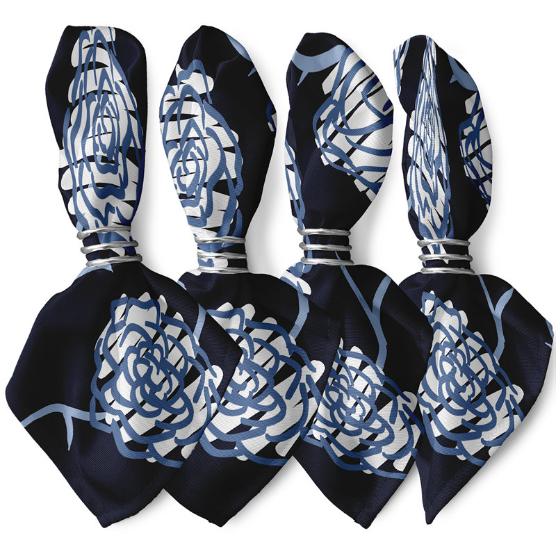 Serviette Slezak Spring 22 ", Bleu marine