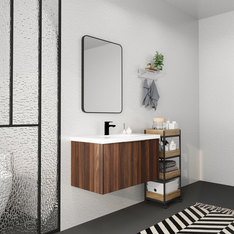 Meuble-lavabo flottant avec lavabo Hexham