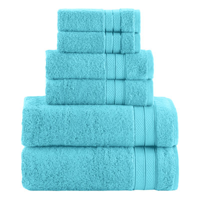 Ensemble de serviettes de bain 6 pièces Elegant Comfort Luxury