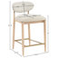Tabouret en tissu Riccio-336270601-336270615-336270611