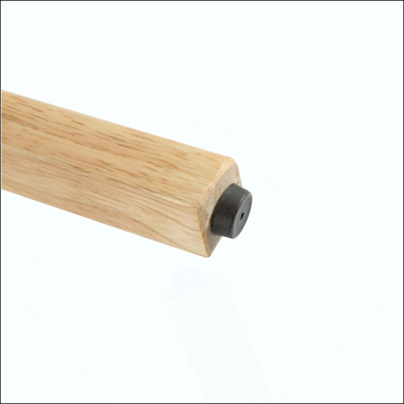 Tabouret de bar d'intérieur en bois, fini, ensemble de 2, Naturel