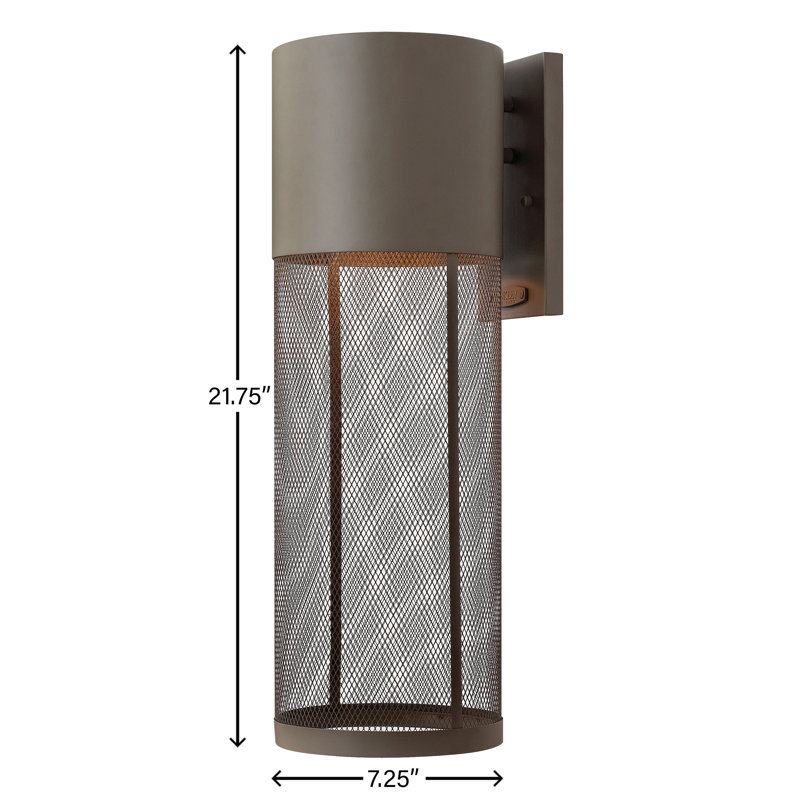 Aria 1 Light Outdoor Sconce, Incandescent