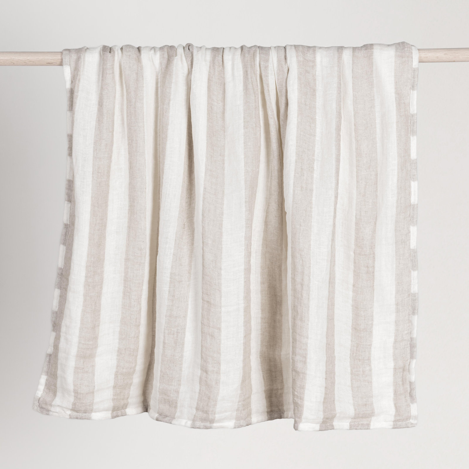 Anstead Linen Throw Blanket