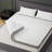 3" Twin Size Plush Tencel Gel Memory Foam Mattress Topper With Washable Cooling Cover, Pain Relief & Breathable-426898046-426898047