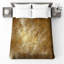 Couvre-lit matelassé à texture grunge bronze-128574022