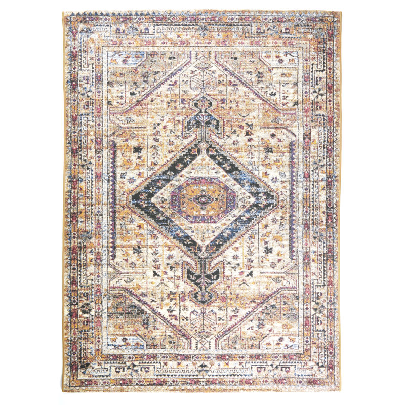 Ternan Power Loomed Indoor/Outdoor Rug, 3'3x5', Red