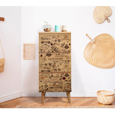Commode 3 tiroirs l 16,54 po Lawhon