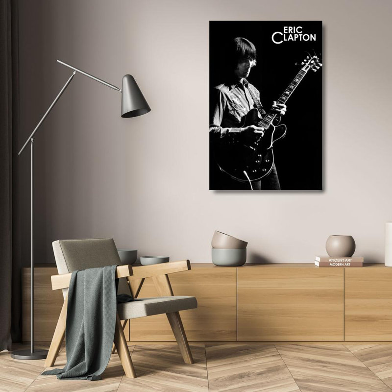Eric Clapton Solo, 24" H x 16" W