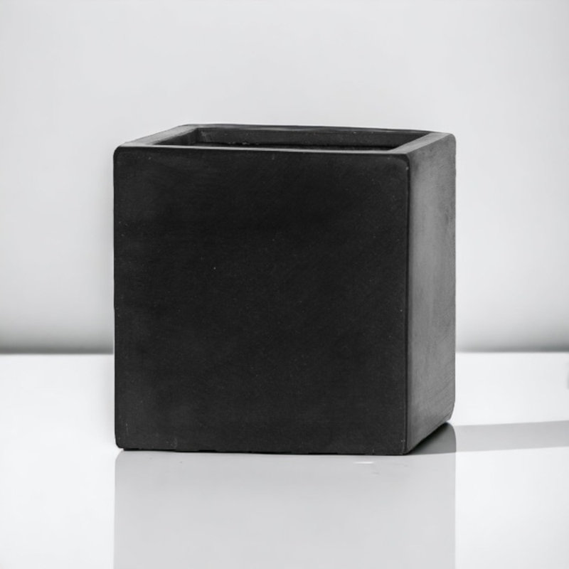 Dinalee Handmade Planter Box, Black
