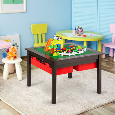 Adjustable Square 4 Students Activity Table