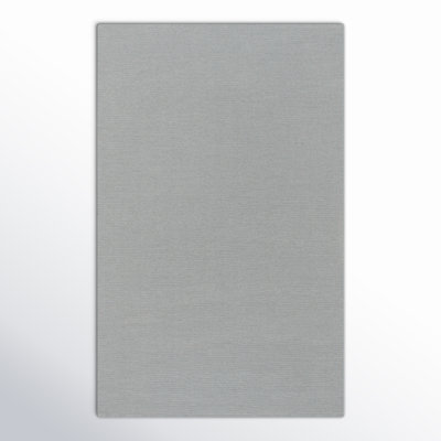 Crowe Gray Hand-Loomed Wool Rug