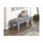 Velvet Fabric  Upholstered Bench-1773964781