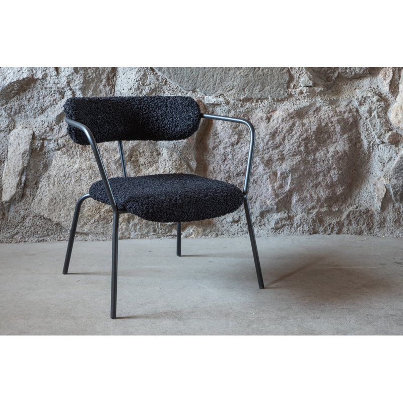 Bonview Upholstered Armchair, Black