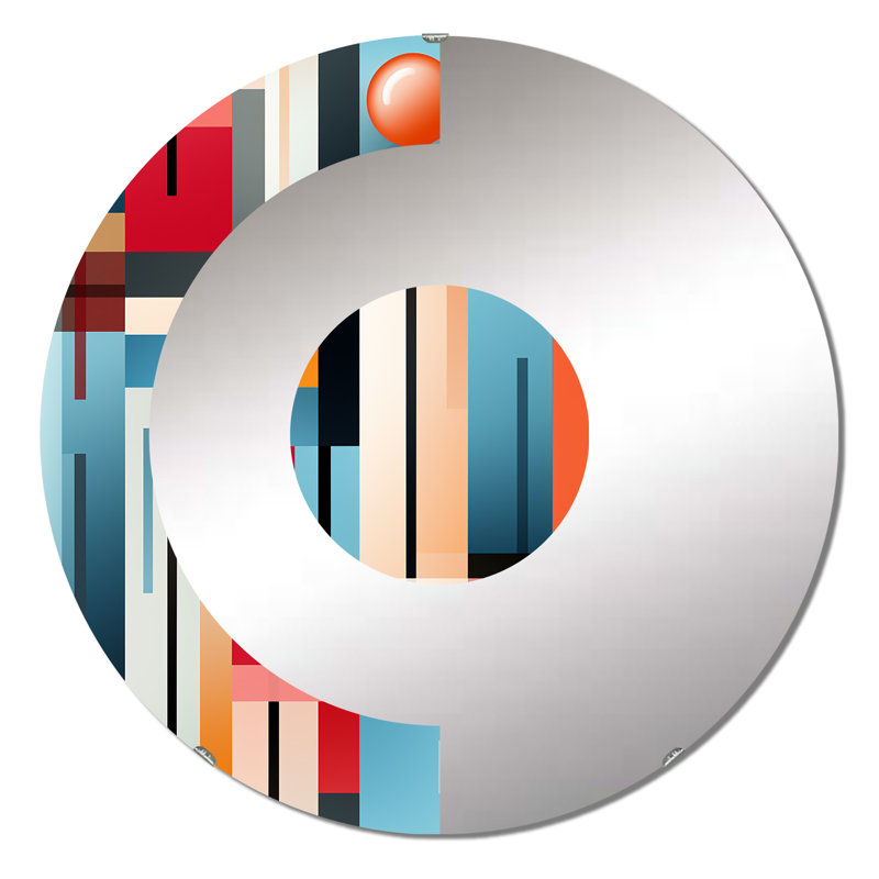 Miroir mural Urban Chic, 31,4 po x 31,4 po