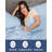 4 Piece 400 Thread Count Cotton Sheet Set – Extra Deep Pocket, Cooling, Breathable & Soft Bedding-106537227-106537225