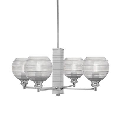Edge 4 - Light Dimmable Classic / Traditional Chandelier