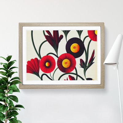 XH1022-7115X Precious Flowers - Single Picture Frame Print