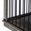 Élégante cage pour animal de compagnie avec rangement et débranchement, structure de dissection de chenil en bois