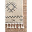 Tapis ivoire / noir Rische-2009129182