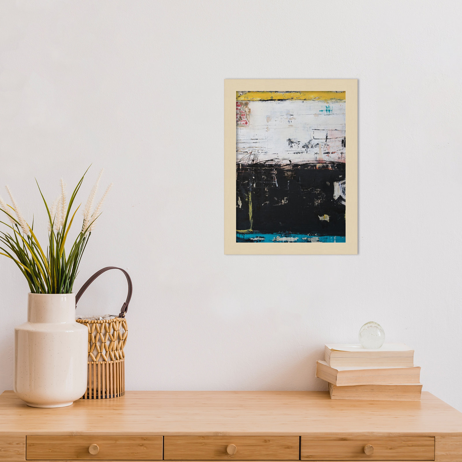 Down and Dirty Print by Erin Ashley, Brown, 13" H x 10" W