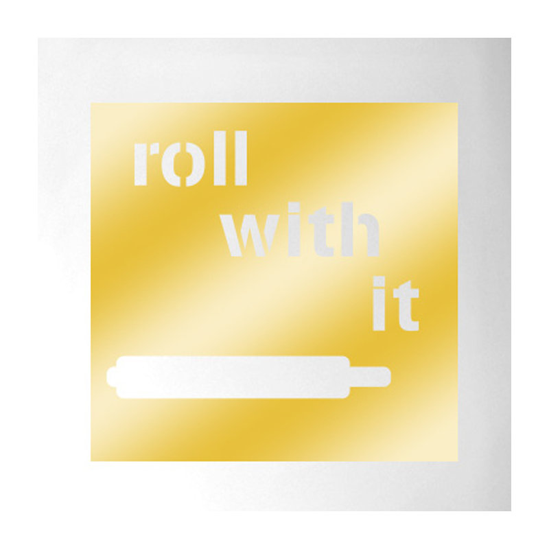 Wall Decal, Shiny Gold