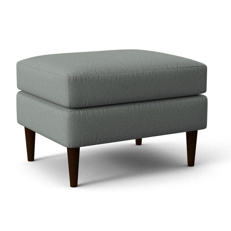 Potter Ottoman, Saddle, Navy Blue 71628L58