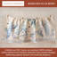 Serviette de cuisine 100% coton peigné de qualité supérieure (20 po x 27,50 po) de Maison d'Hermine
