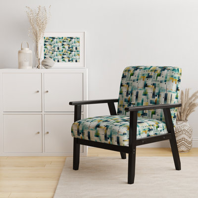 Fauteuil d'appoint rembourré Green & Cubic Oasis