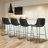 Modern 26" Upholstered Dining Chair Bar & Counter Stool-1666896335
