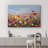 Vibrant Wildflower Colorful Poppy Field Botanical Floral On Canvas Print-94423321-94423322