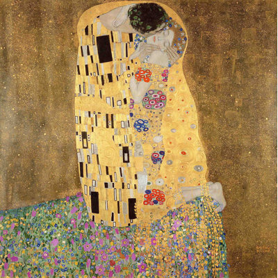 " The Kiss " by Gustav Klimt