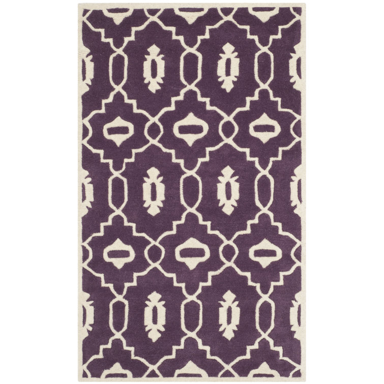 Carolene Hand Tufted Wool Geometric Rug
