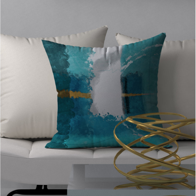 Housse de coussin carrée/insert, 24" X 24"