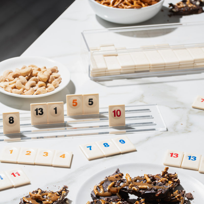 Black Acrylic Rummikub