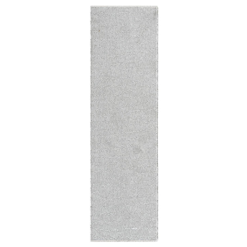 Two Tone Fringed Area Rug, Runner 2' x 7'