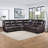 Malounta Wellkamp Leather 6-Piece Power Reclining Sectional-1686270173