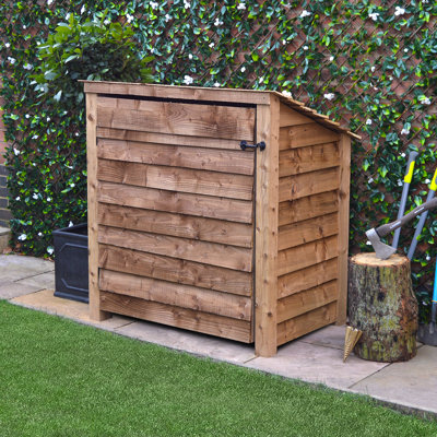 Strasburg 123cm W x 74.5cm D Solid Wood Log Store